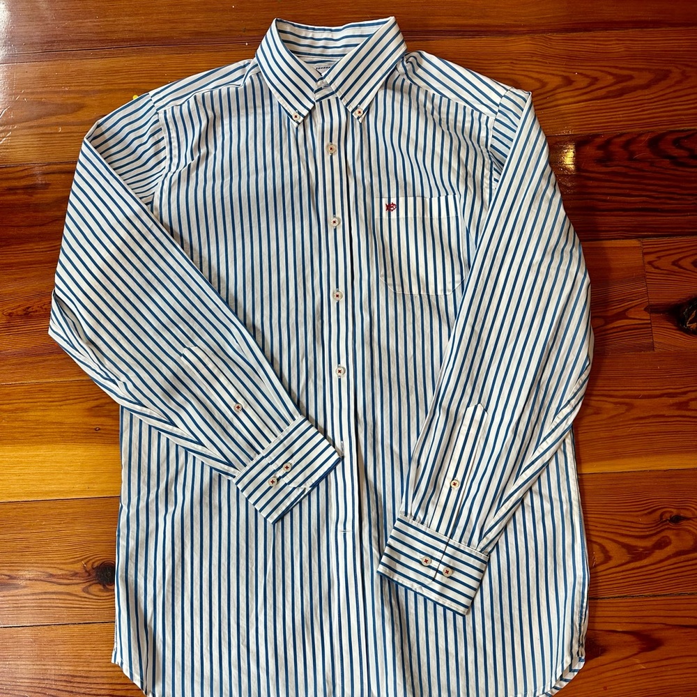 Southern Tide Striped Men’s Button-Down Medium Classic Fit